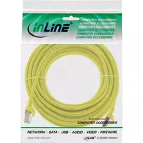 tinklas - InLine Patchcord SF/UTP Cat.5e, geltona 30m (72530Y) - 2 nuotrauka
