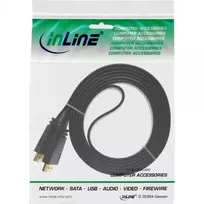 aukso laidas - Kabelis InLine HDMI - HDMI 7.5m juoda (17007F) - 2 nuotrauka