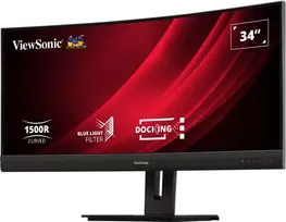 ultrawide va - Viewsonic VG3456C 34", UltraWide Quad HD, Juodas (Black) - 8 nuotrauka