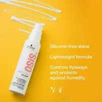 schwarzkopf osis - Schwarzkopf Professional Osis+ Glow plaukų serumas linkusiems šiauštis plaukams 50 ml - 5 nuotrauka
