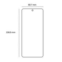 grudintas stiklas - Apsauginis stiklas Xiaomi Mi 10T (2.5D) - 2 nuotrauka