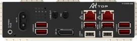 pagrindine plokste dr5 - Gigabyte TRX50 AI Top Mainboard, Sockel sTR5, AMD TRX50, E-ATX - DDR5 TRX50 AI TOP - 3 nuotrauka