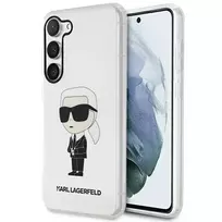 samsung galaxy s23 - Karl Lagerfeld Ikonik dėklas, skirtas Samsung Galaxy S23, skaidrus (Transparent) - 1 nuotrauka