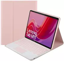 Strado Dėklas su klaviatūra Bluetooth touchpad Lenovo Tab M11 Rožinė (Pink)