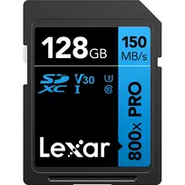 atminties kortele v30 - Lexar Professional 800x PRO 128GB SDXC UHS-I - 7 nuotrauka