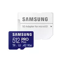microsd 2gb - Samsung PRO Plus microSD Card with Adapter 512 GB, MicroSDXC, Flash memory class U3, V30, A2 | MB-MD512SA/EU - 7 nuotrauka