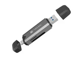 atminties korteles skaitytuvas - Natec memory card reader Scarab 3 USB-A/USB-C | 5901969445770 - 2 nuotrauka