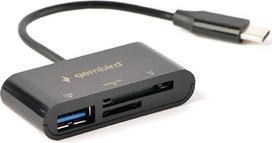 card reader 3.2 - GEMBIRD UHB-CR3-02 compact USB Type-C - 3 nuotrauka