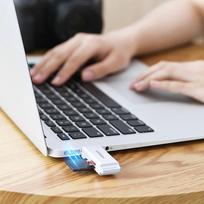 atminties korteles skaitytuvas -  Ugreen CM104, SD/microSD USB 3.0 - 4 nuotrauka