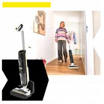 grindu plovimo sluota - Karcher FCV 4 Dry Juodas (Black) - 2 nuotrauka