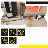 grindu plovimo sluota - Karcher FCV 4 Dry Juodas (Black) - 4 nuotrauka