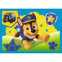 patruliai - Trefl Dėlionė 4in1 Šuniukai-patruliai (Paw Patrol) 71 vnt. - 2 nuotrauka