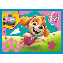 patruliai - Trefl Dėlionė 4in1 Šuniukai-patruliai (Paw Patrol) 71 vnt. - 3 nuotrauka