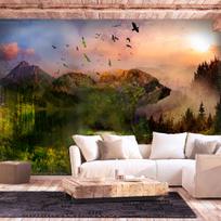 Fototapetas Artgeist Bear in the Mountain MFT1712SAM, 105 cm x 147 cm