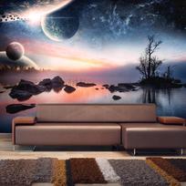 Fototapetas Artgeist Cosmic landscape 4XLFTNT1553SAM, 309 cm x 392 cm