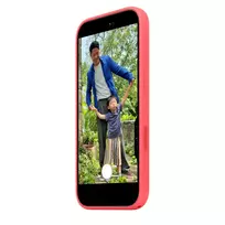 iphone 17 silicone case - Apple iPhone 17 Silicone Case with MagSafe - Ryškiai Guava (Bright Guava) - 3 nuotrauka