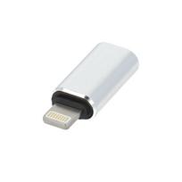 lightning usb - OEM Adapteris Type-C į Lightning Sidabrinis (Silver) - 4 nuotrauka