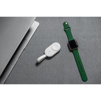 mini power bank - Forcell F-Energy Mini Power Watch, 1200 mAh, balta - 4 nuotrauka