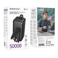 lightning usb - Borofone BJ79C Clever 50000mAh Juodas (Black) - 2 nuotrauka