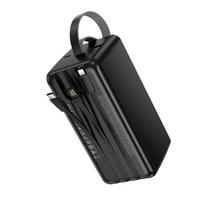 lightning usb - Borofone BJ79C Clever 50000mAh Juodas (Black) - 5 nuotrauka