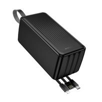 lightning usb - Borofone BJ79C Clever 50000mAh Juodas (Black) - 8 nuotrauka