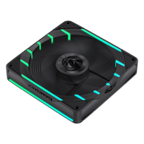 case fans 120mm - Gamemax TORNADO T12 ARGB-R Black - 6 nuotrauka
