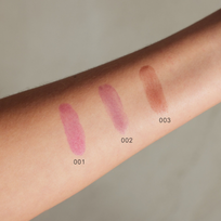 sokoladas - GOSH Copenhagen Lip Stain lūpų dažai 3 ml - 003 Tamsus Šokoladas (Dark Chocolate) - 4 nuotrauka