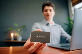 external ssd - Verbatim Mini Diskas SSD 1TB USB-C 3.2 + kabelis USB-C/USB-C-USB-A 32031 - 3 nuotrauka