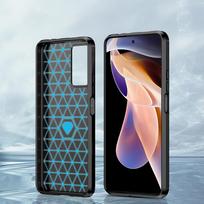 xiaomi redmi note 11 pro deklas - Hurtel "Carbon Case Xiaomi Poco X4 NFC 5G" Black - 7 nuotrauka
