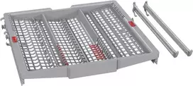 Indaplovės stalčius Bosch VarioDrawer Max Flex Pro, Pilkas/Raudonas, SGZ6DX04