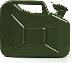 senukai kanistrai - Metalinis kanistras F-1300, 10 l, žalias (Green) - 3 nuotrauka