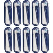 oral b braun galvutes - Oral-B iO Ultimate Clean dantų šepetėlio galvutės, baltos 10 vnt. - 1 nuotrauka