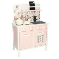 vaikiska medine virtuvele - Vaikiška medinė virtuvėlė Lulilo KX3832, rožinė (Pink) - 2 nuotrauka