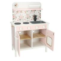 vaikiska medine virtuvele - Vaikiška medinė virtuvėlė Lulilo KX3832, rožinė (Pink) - 4 nuotrauka
