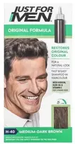 Just For Men Shampoo-In Permanent Hair Colour H40 Medium Dark Brown 66 ml