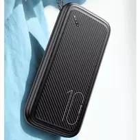 usb c fast charge - Usams PB56 / US-CD150, 10000mAh, juodas (black) - 5 nuotrauka