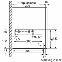 imontuojamas gartraukis - SIEMENS LI63LB526 - 5 nuotrauka