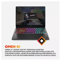5060 nesiojamas - HP OMEN Transcend 14-fb1075ng, Intel Core Ultra 7, 32 GB, 1 TB, 14", NVIDIA GeForce RTX 5060, Juodas (Black) - 1 nuotrauka