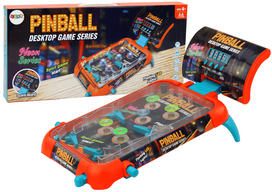 arcade zaidimu automatai - Lean Toys Pinball žaidimas su LED šviesomis ir garso efektais - 1 nuotrauka