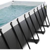 baseino sildymas - EXIT Black Leather baseinas 540 x 250 x 100 cm su šildymo siurbliu - 11 nuotrauka