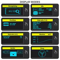 nvme enclosure usb 3 - AXAGON EEM2-SD2 SSD korpusas Pilka (Grey) - 8 nuotrauka