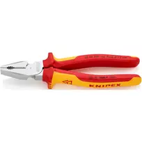 knipex pliers - Kombinuotos didelės svertinės jėgos replės KNIPEX 0206, 200mm - 3 nuotrauka