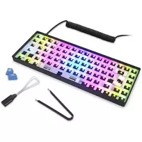 gaming klaviatura - Sharkoon SKILLER SGK50 S3 Barebone, Juoda (Black) Žaidimų Klaviatūra - 2 nuotrauka