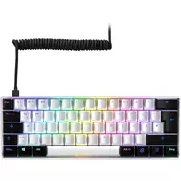 white gaming keyboard - Sharkoon SKILLER SGK50 S4 Balta (White) Klaviatūra Žaidimams - 4 nuotrauka