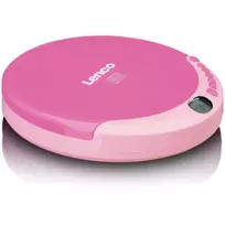 nesiojamas radijas - Lenco CD-011 rožinė - 3 nuotrauka