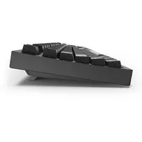 tyli klaviatura - Sharkoon OfficePal KB70W Silent Juodas (Black) DE Išdėstymas - 2 nuotrauka