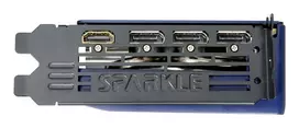 intel arc b570 vaizdo plokste - Sparkle Intel Arc B570 Eclipse OC 10GB GDDR6 - 3 nuotrauka
