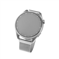apyranke 22mm - Fixed | Mesh Strap with Quick Release 22mm for Smartwatch | Silver | FIXMEST-22MM-SL - 2 nuotrauka