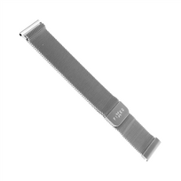 apyranke 22mm - Fixed | Mesh Strap with Quick Release 22mm for Smartwatch | Silver | FIXMEST-22MM-SL - 3 nuotrauka