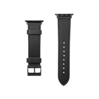 apple watch dirzelis - Fixed | Strap for Apple Watch 42/44/45/46/49mm | Black | Leather | FIXLST-434-BK - 4 nuotrauka